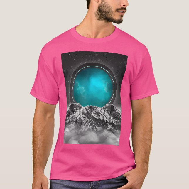 Så här tonar du bort basebollens Sleeve (Lunar Ecl T Shirt (Framsida)