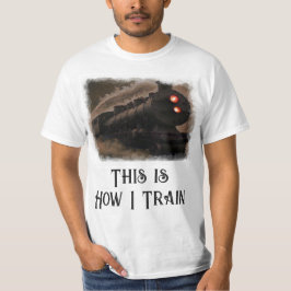 Så här tränar jag kul t shirt