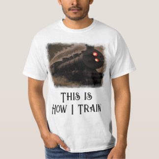 Så här tränar jag kul t shirt