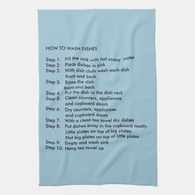 Så här Tvättar du Dacker Kitchen Tea Towel Kökshandduk (Vertikal)