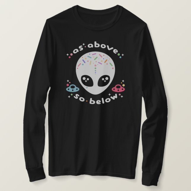 Så här under Alien T Shirt (Design framsida)