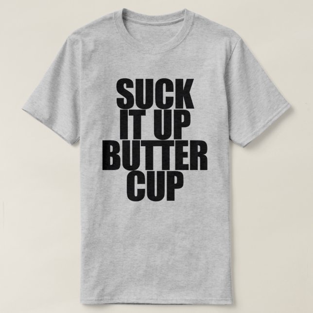 SÅ HÄR UPP BUTTERCUP TEE (Design framsida)