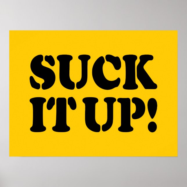 SÅ HÄR UPP! POSTER (Framsidan)
