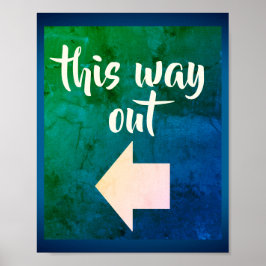 så här ut (pilen lämnat) poster