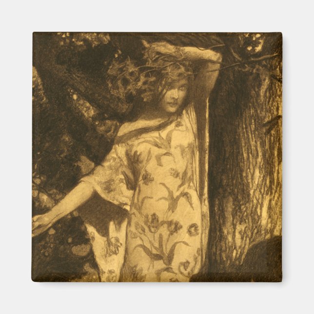 Så hemsökt Moonlight Guardians på natten Magnet (Framsidan)