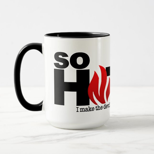 Så Hettens anpassade namn mugg (Vänster)