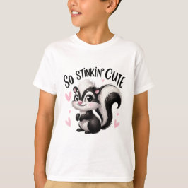 Så himla sött skunkkonst t shirt