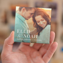 Så i Kärlek Editable Färg Spara datum magneter