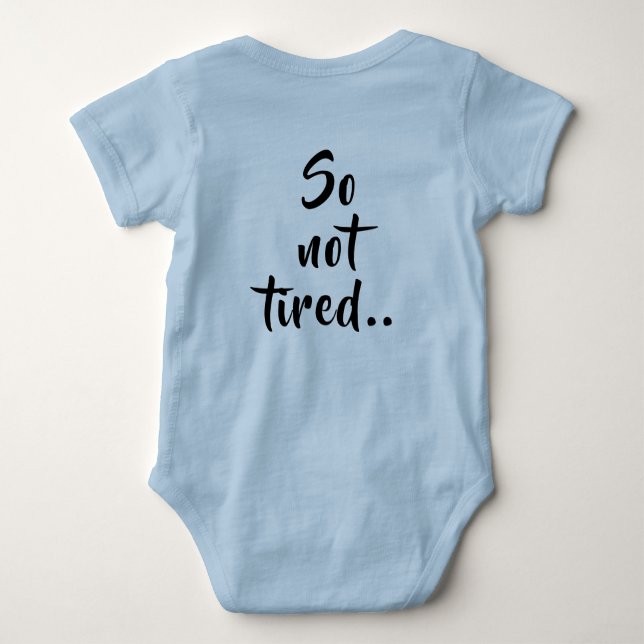 Så inte föråldrad Baby T Shirt (Baksida)