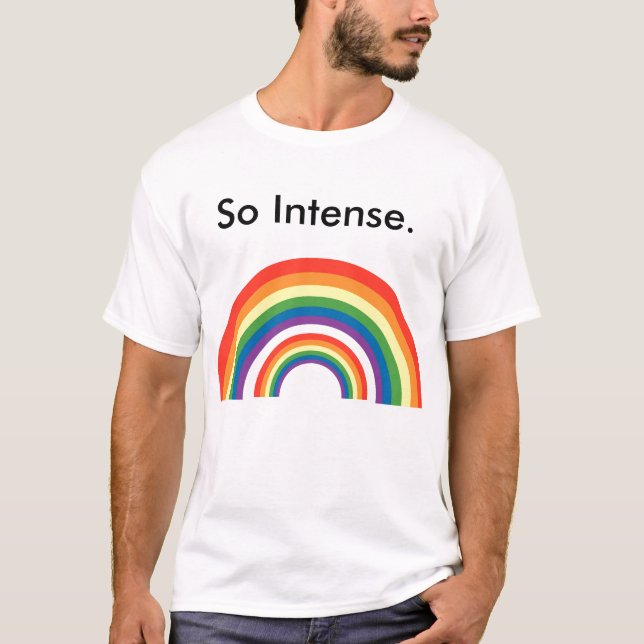 Så Intense. Tee Shirt (Framsida)