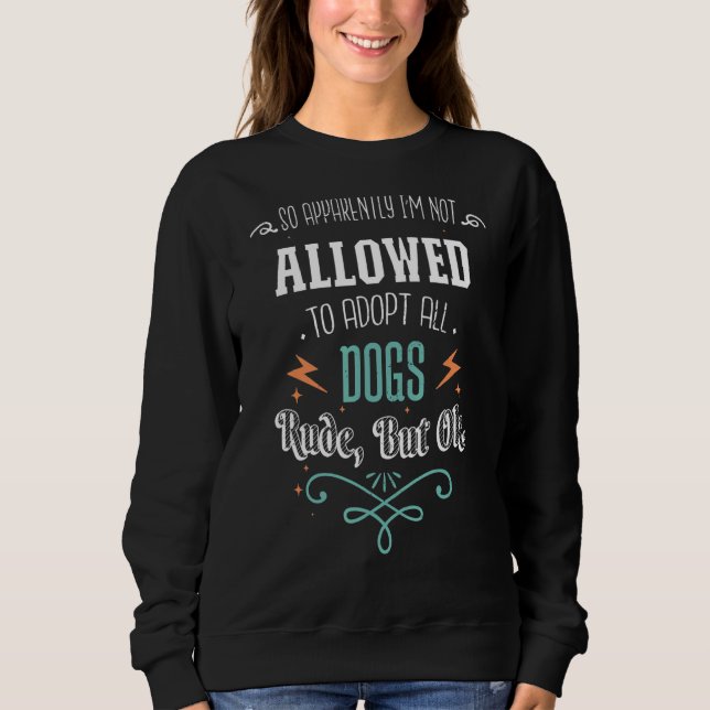Så jag får inte anta hela Hund T Shirt (Framsida)