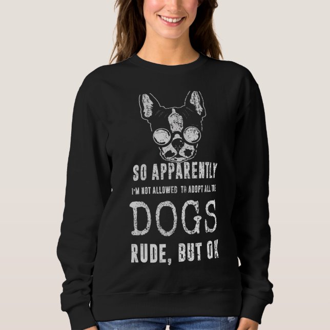 Så jag får inte anta hela Hund T Shirt (Framsida)