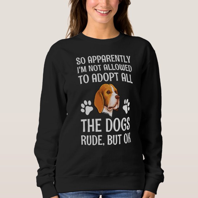 Så jag får inte anta hela Hund T Shirt (Framsida)