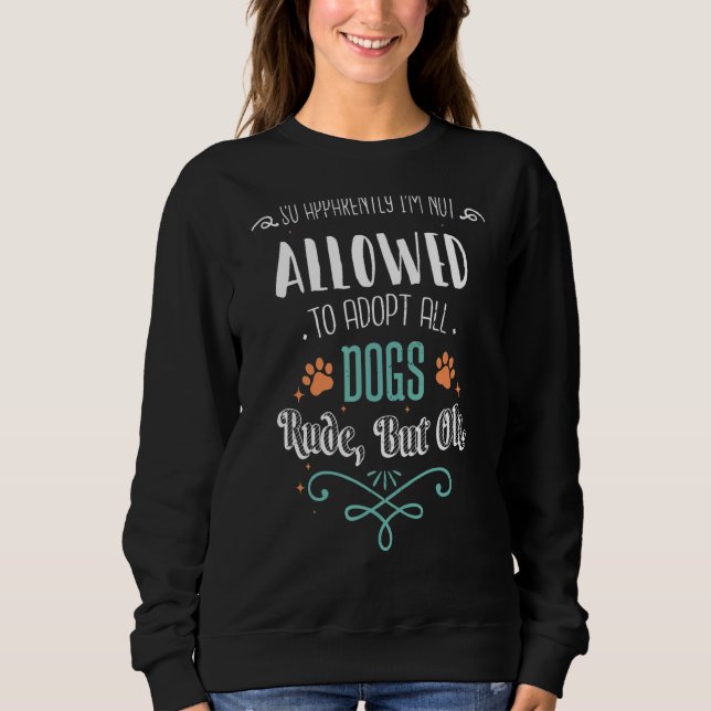 Så jag får inte anta hela Hund T Shirt (Framsida)