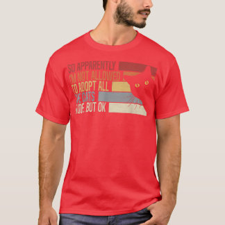 Så jag får tydligen inte ta på mig hela katten t shirt