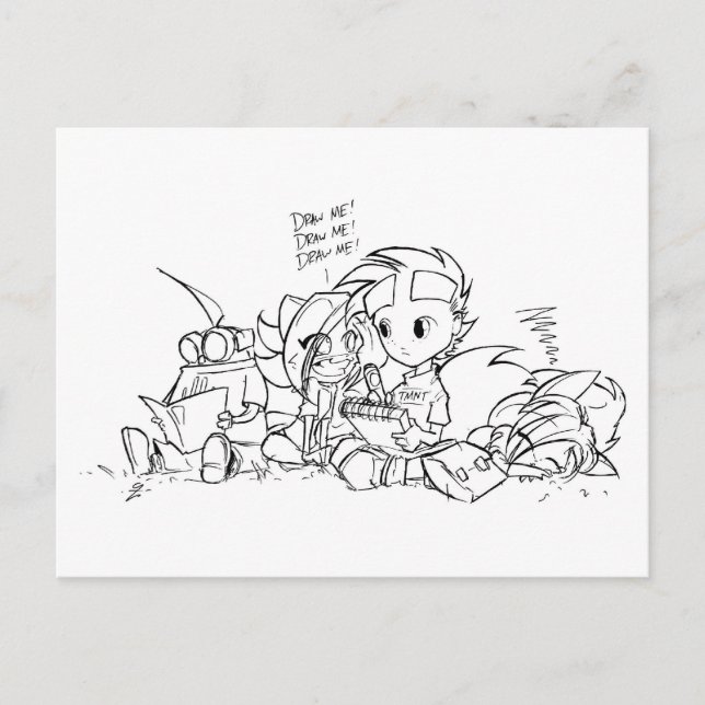 SA Kids Vykort (Framsida)