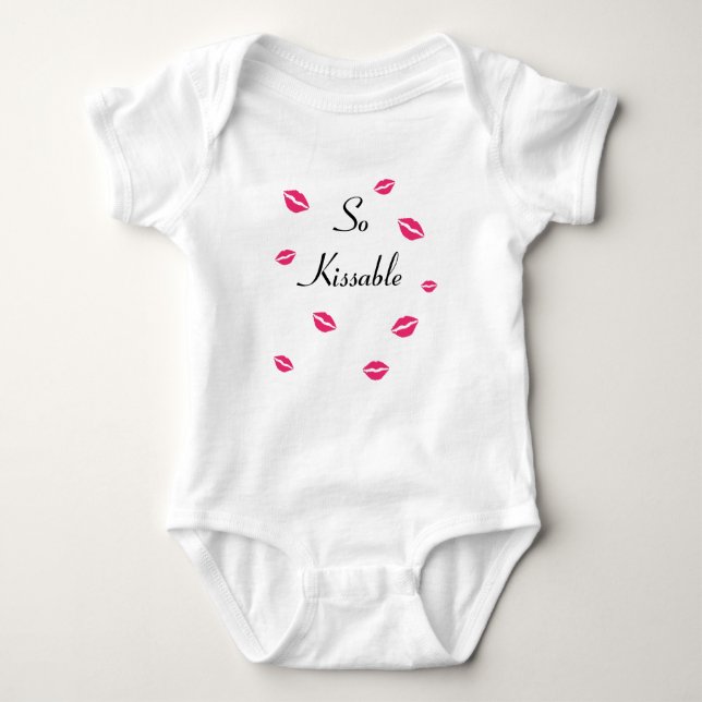 Så Kissable White Bodykostym Tröja (Framsida)