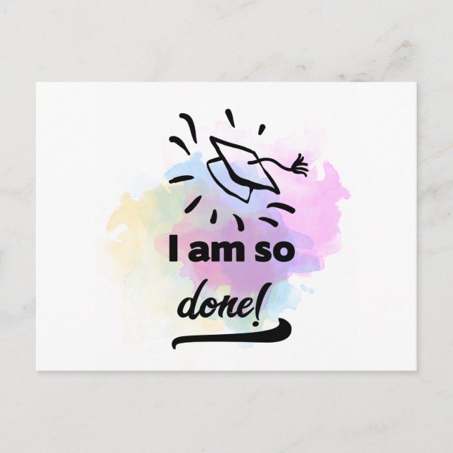 Så klart Grad Vykort (Framsida)