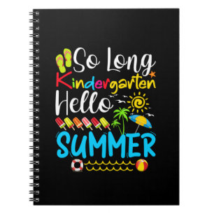 Så lång förskola klass Hej sommar Anteckningsbok