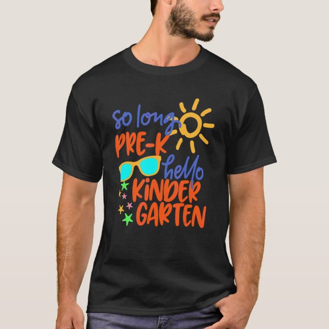 Så lång tid före K Klass Hej Kindergarten Teacher  T Shirt (Framsida)