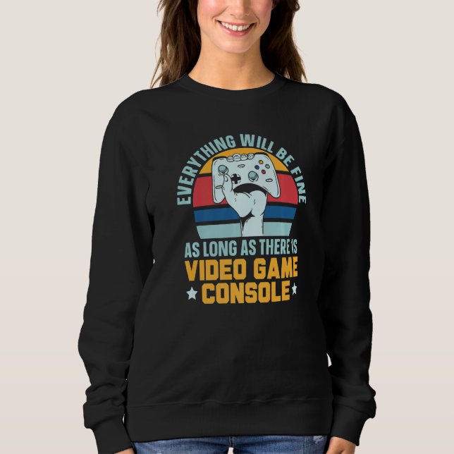 Så länge det finns spelspel i videospelskonsolen t shirt (Framsida)