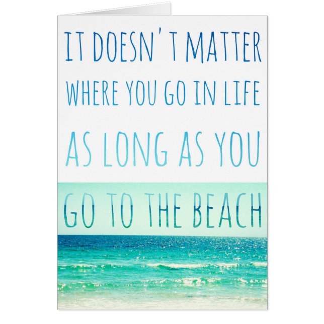 Så länge du går till visitkortet hälsningskort (Framsidan)