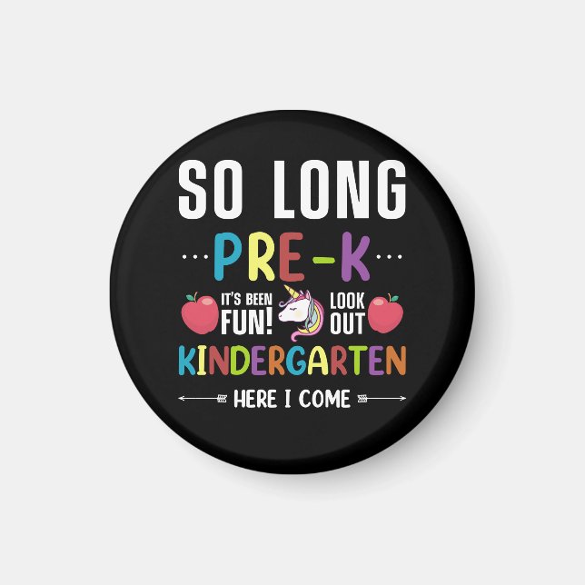 Så länge förK Kindergarten här i Kom Pre-k Magnet (Framsidan)