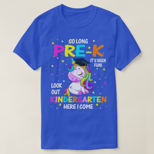 Så länge har jag Kom Unicorn Gra. T Shirt (Design framsida)