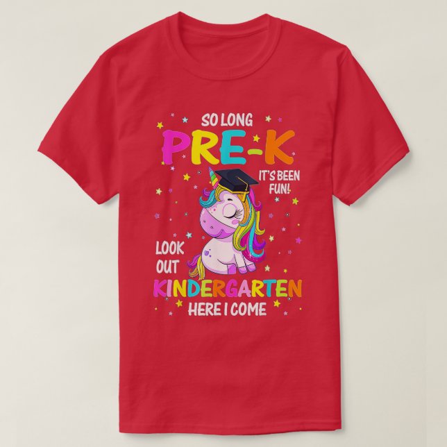 Så länge har jag Kom Unicorn Gra. T Shirt (Design framsida)