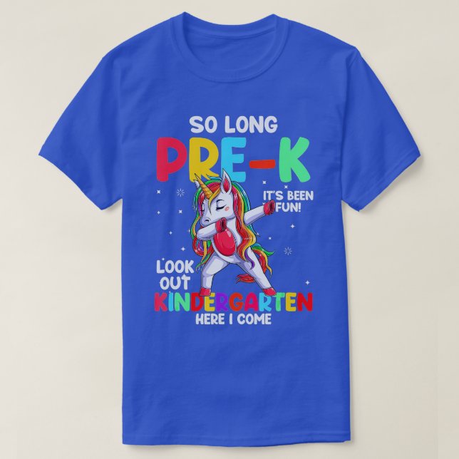 Så länge har jag Kom Unicorn Gra. T Shirt (Design framsida)