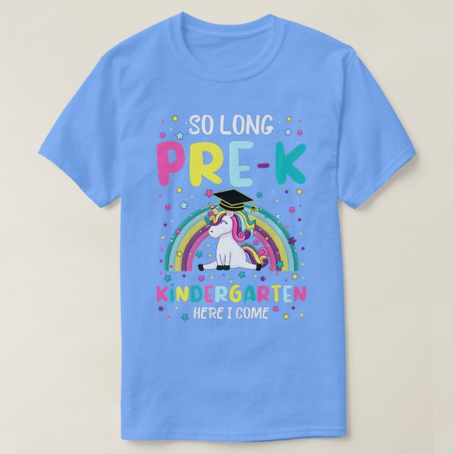 Så länge har jag Kom Unicorn Grad. T Shirt (Design framsida)