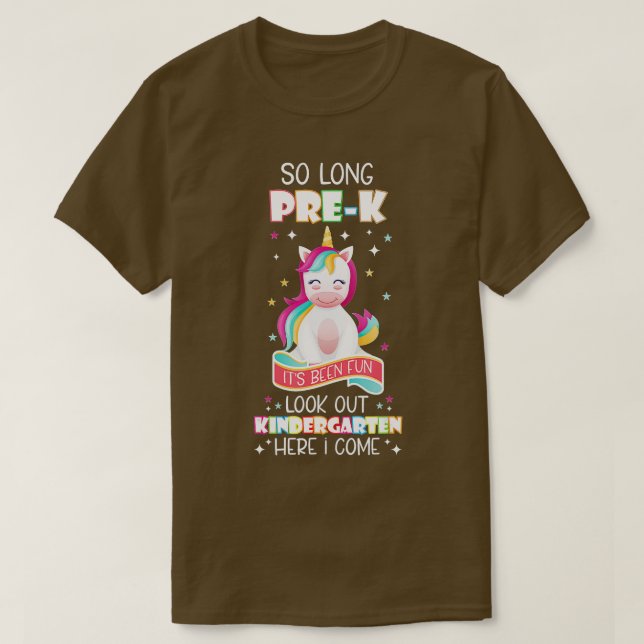 Så länge har jag Kom Unicorn Grad. T Shirt (Design framsida)