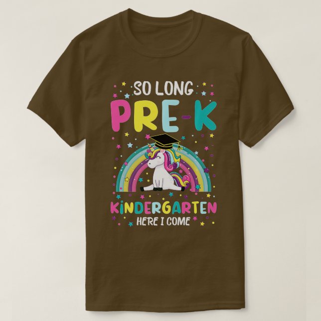 Så länge har jag Kom Unicorn Grad. T Shirt (Design framsida)