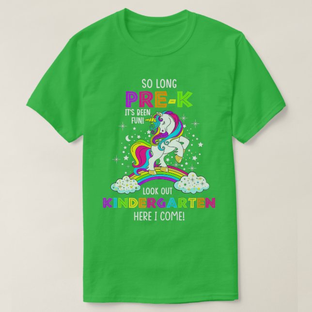 Så länge har jag Kom Unicorn Grad. T Shirt (Design framsida)