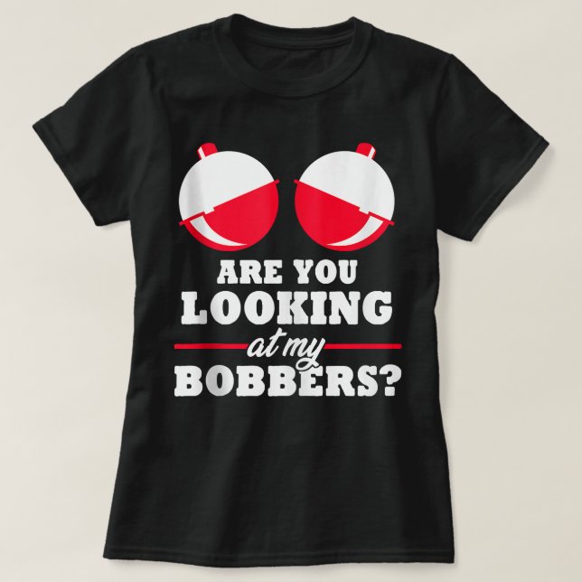 Så länge hon Sväljer smutsigt fiske Humor Pun Qu T Shirt (Design framsida)