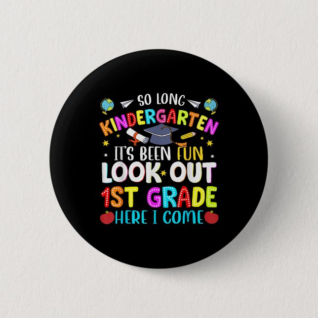 Så länge Kindergarten Student 1:a Klass Knapp (Framsida)