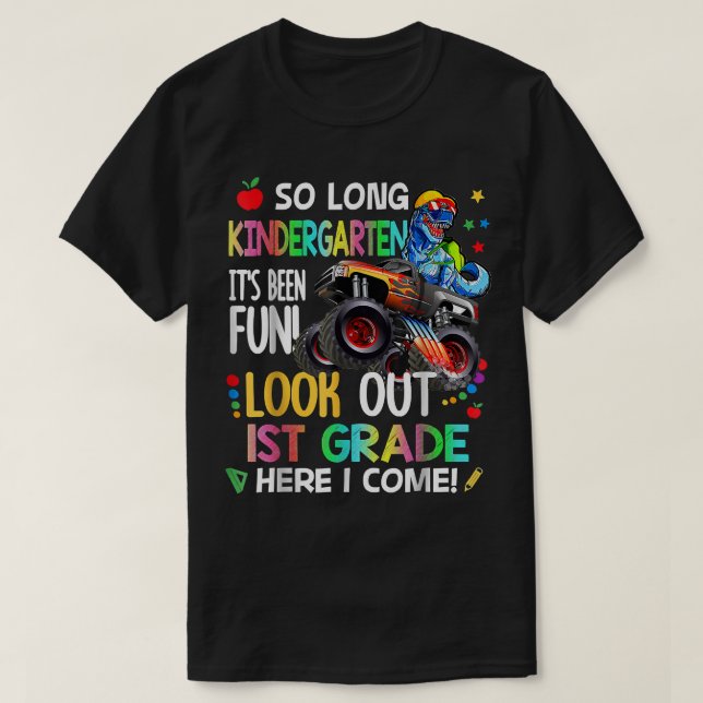 Så länge Kindergarten tittar ut 1:a Klass här, så  T Shirt (Design framsida)