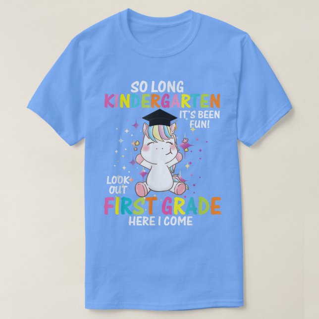 Så länge Kindergarten tittar ut 1:a Klass här, så  T Shirt (Design framsida)