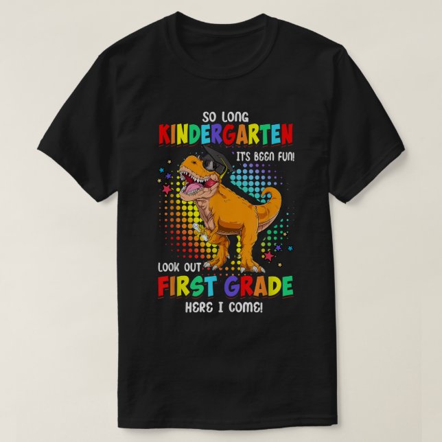 Så länge Kindergarten tittar ut 1:a Klass här, så  T Shirt (Design framsida)