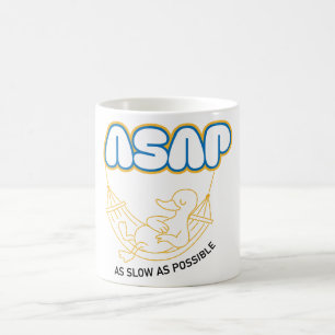 Så långsamt som möjligt kaffemugg