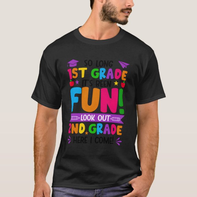 Så långt 1:a Klass, se upp 2:e Klass Studenten T Shirt (Framsida)