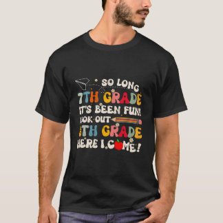 Så Långt 7E Klass 8E Klass Examensbevis Sista Skol T Shirt