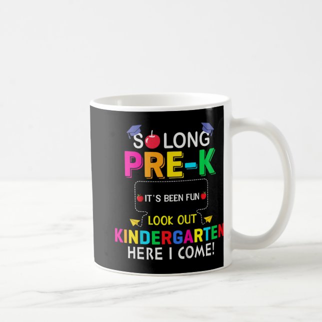 Så långt före K Kindergarten här i Student förra d Kaffemugg (Höger)