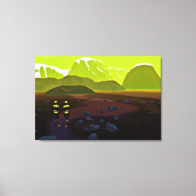 Så långt hemifrån canvastryck (Framsida)