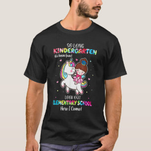 Så långt Mitten-skolan här i Kom High School Unic T Shirt