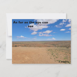 Så långt öga kan se vykort