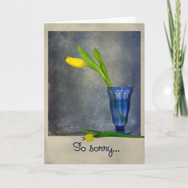 Så ledsen kort (Framsida)