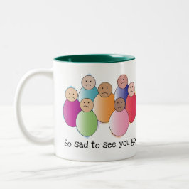 Så Ledsen Två-Tonad Mugg