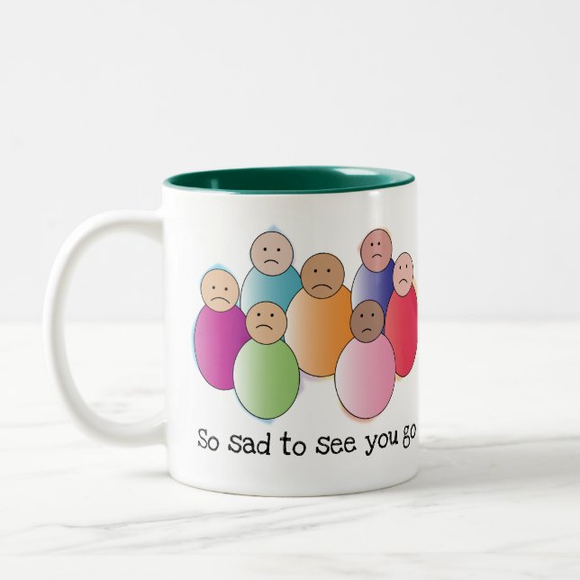 Så Ledsen Två-Tonad Mugg (Vänster)