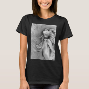 Så levande moderns monster blonda kvinna originalk tee